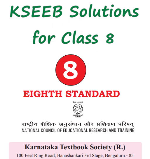 KSEEB Solutions for Class 8 Karnataka State Syllabus