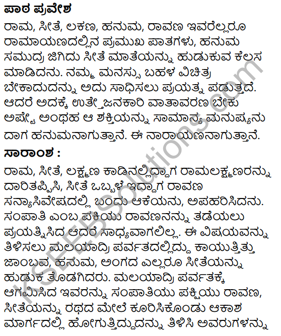 Ninnallu Adbhuta Shaktiyide Summary in Kannada 1