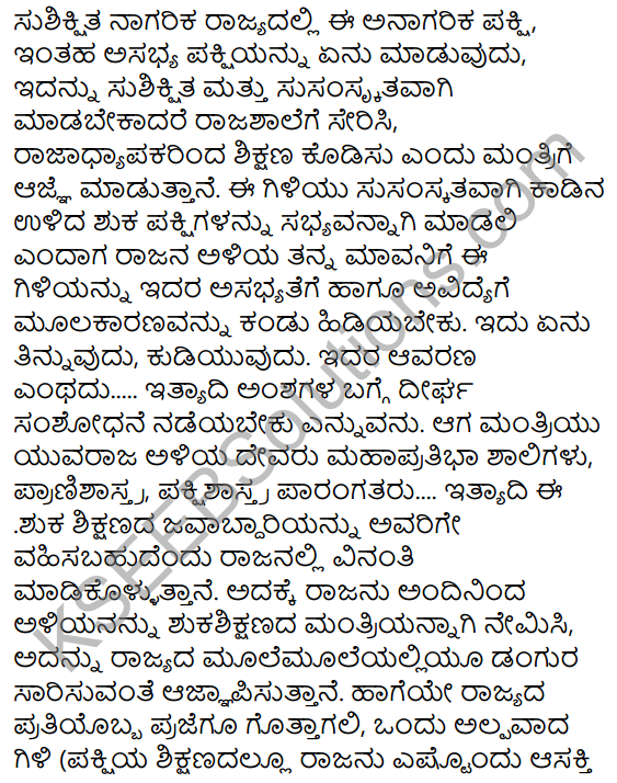 Panjara Saale Summary in Kannada 13