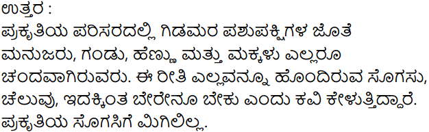 Siri Kannada Text Book Class 7 Solutions Puraka Patagalu Chapter 4 Ramya Srushti 3