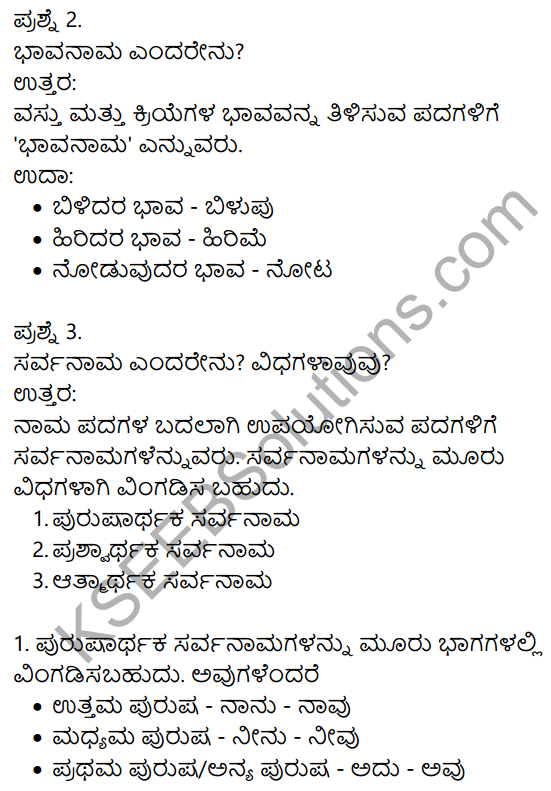 Huvada Hudugi Kannada Story 8th KSEEB