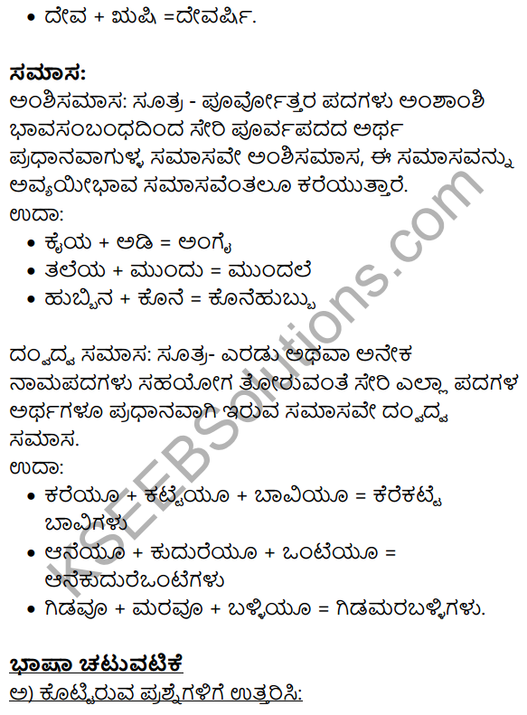 Bedagina Thana Jaipur Kannada Notes