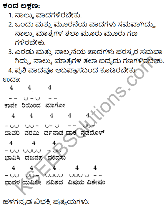 Niyatiyanar Miridapar Summary In Kannada Class 9 KSEEB