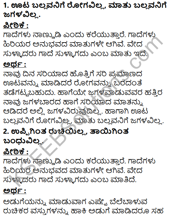 Tili Kannada Text Book Class 5 Puraka Odu Gadhe Mathugalu 1