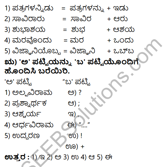 Tili Kannada Text Book Class 8 Solutions Gadya Chapter 7 Ondu Marada Bele 10