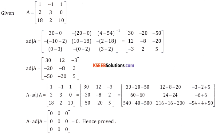 2nd PUC Basic Maths Question Bank Chapter 1 Matrices and Determinants Ex 1.6 - 19