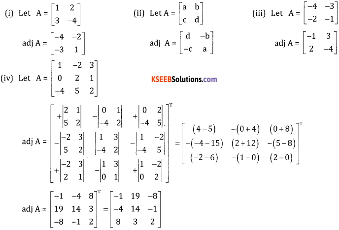 2nd PUC Basic Maths Question Bank Chapter 1 Matrices and Determinants Ex 1.6 - 2