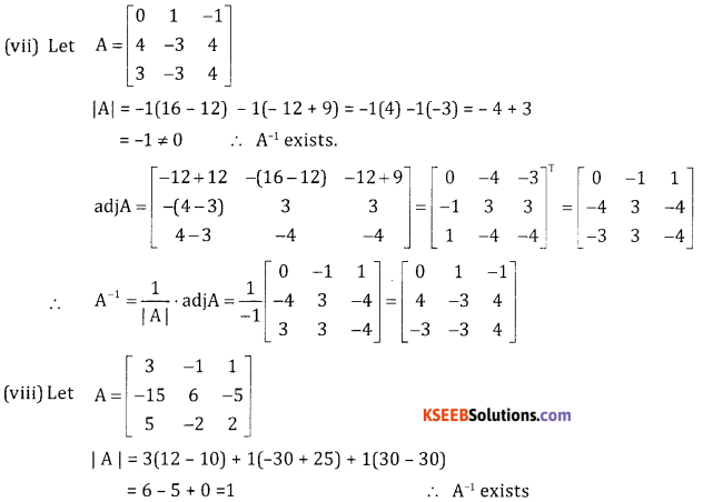 2nd PUC Basic Maths Question Bank Chapter 1 Matrices and Determinants Ex 1.6 - 23