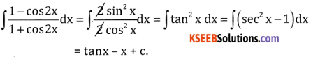 2nd PUC Basic Maths Question Bank Chapter 20 Indefinite Integrals Ex 20.1 - 6