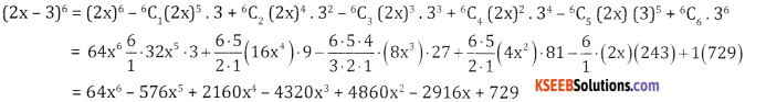2nd PUC Basic Maths Question Bank Chapter 4 Binomial Theorem Ex 4.1 - 3