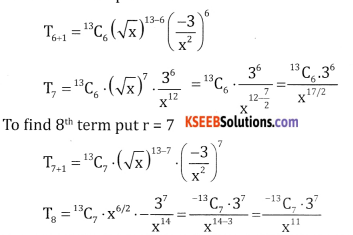 2nd PUC Basic Maths Question Bank Chapter 4 Binomial Theorem Ex 4.2 - 16