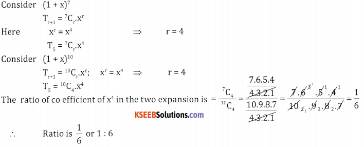 2nd PUC Basic Maths Question Bank Chapter 4 Binomial Theorem Ex 4.2 - 26