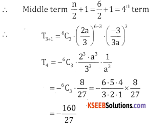 2nd PUC Basic Maths Question Bank Chapter 4 Binomial Theorem Ex 4.2 - 8