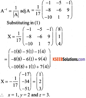 2nd PUC Maths Previous Year Question Paper March 2019 29