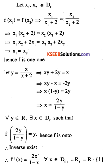 2nd PUC Maths Question Bank Chapter 1 Relations and Functions Ex 1.3 4
