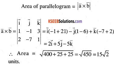 2nd PUC Maths Question Bank Chapter 10 Vector Algebra Ex 10.4.13