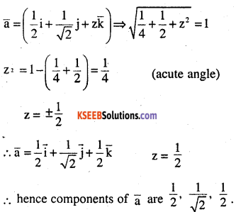 2nd PUC Maths Question Bank Chapter 10 Vector Algebra Ex 10.4.5