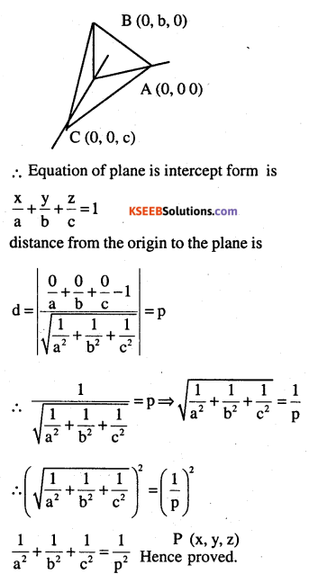 2nd PUC Maths Question Bank Chapter 11 Three Dimensional Geometry Miscellaneous Exercise 15