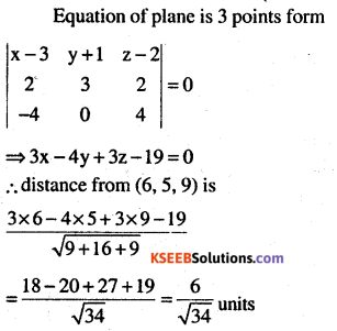 2nd PUC Maths Question Bank Chapter 11 Three Dimensional Geometry Miscellaneous Exercise 29