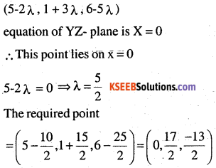 2nd PUC Maths Question Bank Chapter 11 Three Dimensional Geometry Miscellaneous Exercise 5