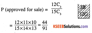 2nd PUC Maths Question Bank Chapter 13 Probability Ex 13.2.1