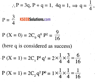 2nd PUC Maths Question Bank Chapter 13 Probability Ex 13.4.7