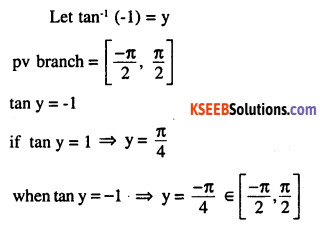 2nd PUC Maths Question Bank Chapter 2 Inverse Trigonometric Functions Ex 2.1 7