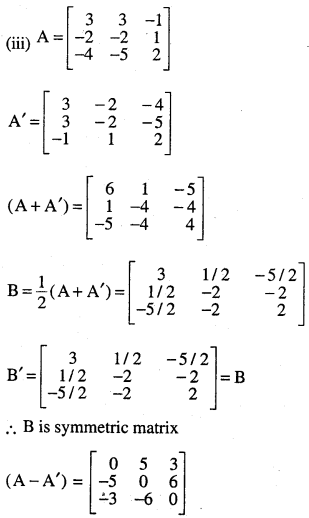2nd PUC Maths Question Bank Chapter 3 Matrices Ex 3.3 15