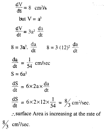 2nd PUC Maths Question Bank Chapter 6 Application of Derivatives Ex 6.1.2