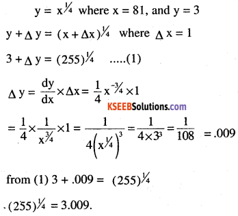 2nd PUC Maths Question Bank Chapter 6 Application of Derivatives Ex 6.4.10