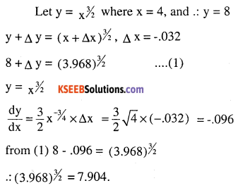 2nd PUC Maths Question Bank Chapter 6 Application of Derivatives Ex 6.4.17