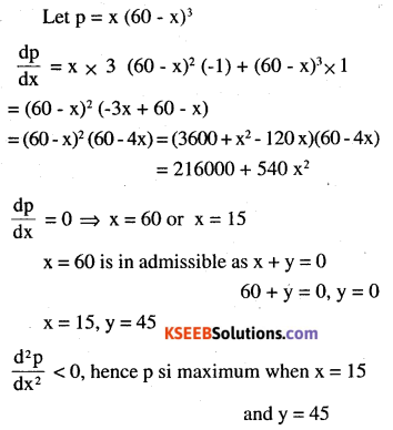 2nd PUC Maths Question Bank Chapter 6 Application of Derivatives Ex 6.5.20