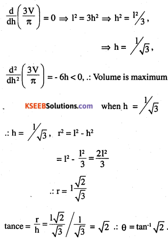 2nd PUC Maths Question Bank Chapter 6 Application of Derivatives Ex 6.5.41