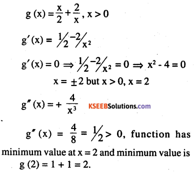 2nd PUC Maths Question Bank Chapter 6 Application of Derivatives Ex 6.5.8