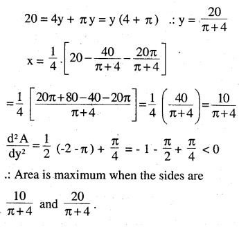 2nd PUC Maths Question Bank Chapter 6 Application of Derivatives Miscellaneous Exercise 19
