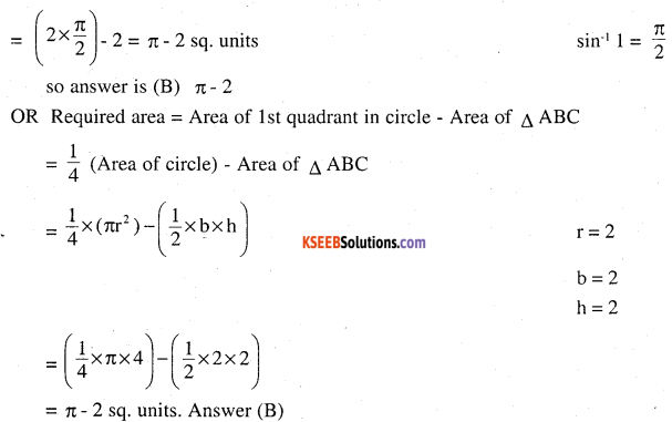 2nd PUC Maths Question Bank Chapter 8 Application of Integrals Ex 8.2.19