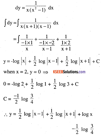 2nd PUC Maths Question Bank Chapter 9 Differential Equations Ex 9.4.15