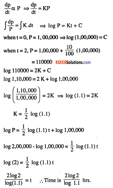 2nd PUC Maths Question Bank Chapter 9 Differential Equations Ex 9.4.27