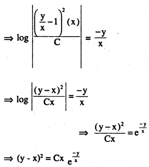 2nd PUC Maths Question Bank Chapter 9 Differential Equations Ex 9.5.2