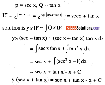 2nd PUC Maths Question Bank Chapter 9 Differential Equations Ex 9.6.4