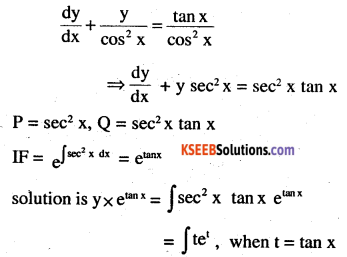 2nd PUC Maths Question Bank Chapter 9 Differential Equations Ex 9.6.5