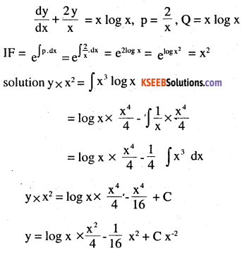 2nd PUC Maths Question Bank Chapter 9 Differential Equations Ex 9.6.7