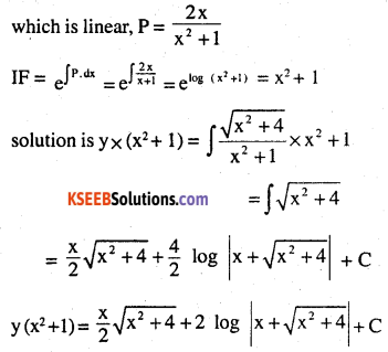 2nd PUC Maths Question Bank Chapter 9 Differential Equations Miscellaneous Exercise 32
