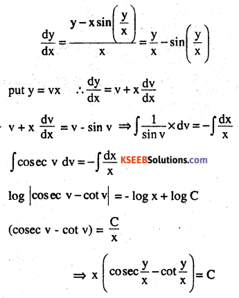 2nd PUC Maths Question Bank Chapter 9 Differential Equations Miscellaneous Exercise 41