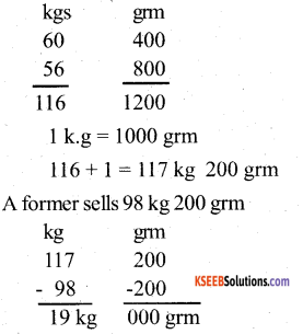 KSEEB Solutions for Class 5 Maths Chapter 6 Weight and Volume 16