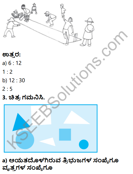 KSEEB Solutions for Class 6 Maths Chapter 12 Anupata Mattu Samanupata Ex 12.1 2