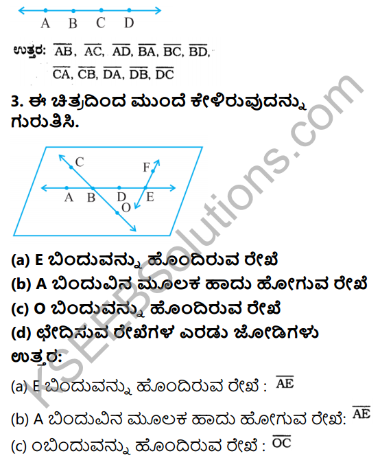 KSEEB Solutions for Class 6 Maths Chapter 4 Rekhaganita Mulabhuta Amshagalu Ex 4.1 2