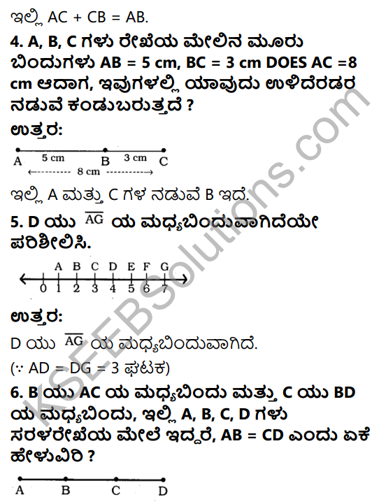KSEEB Solutions for Class 6 Maths Chapter 5 Prathamika Akrutigala Tiluvalike Ex 5.1 2