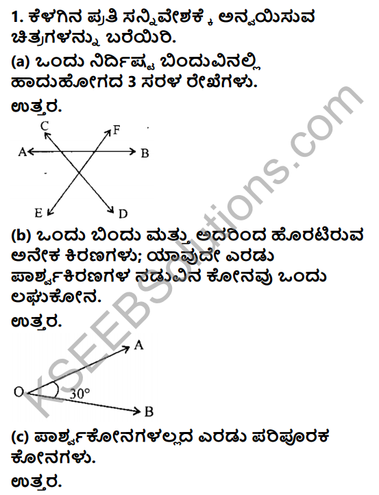 KSEEB Solutions for Class 8 Maths Chapter 3 Swayam Siddhagalu, Adhara Pratignegalu Mattu Prameyagalu Ex 3.2 1