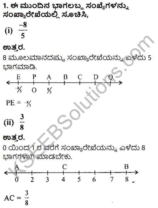 KSEEB Solutions for Class 8 Maths Chapter 7 Bhagalabdha Sankhyegalu Ex 7.4 1